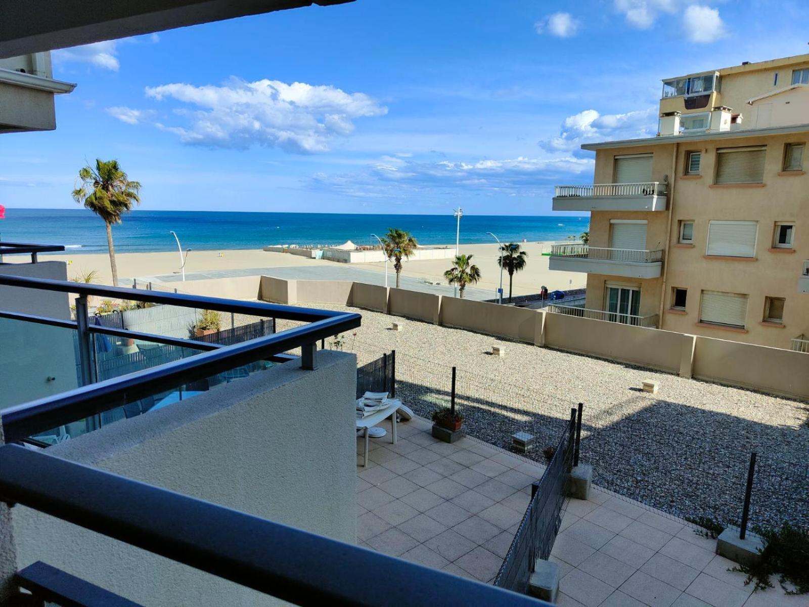 Studio Cosy Climatise Vue Mer Canet Plage 3Etoiles Exterior photo